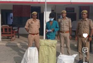 चोरी के सामान व ₹1,500 नकदी के साथ आरोपी गिरफ्तार, पुलिस ने गैस सिलेंडर समेत घरेलू सामान किया बरामद #naidishatelevision 