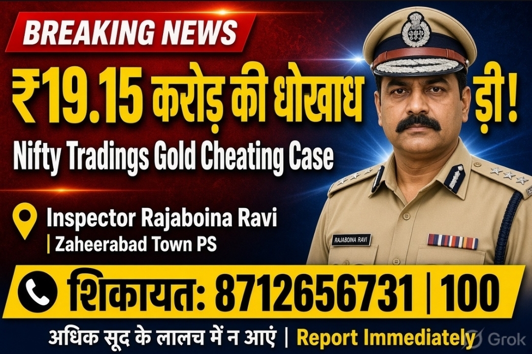 19 करोड़ 15 लाख की धोखाधड़ी, 4 आरोपी गिरफ्तार #naidishatelevision